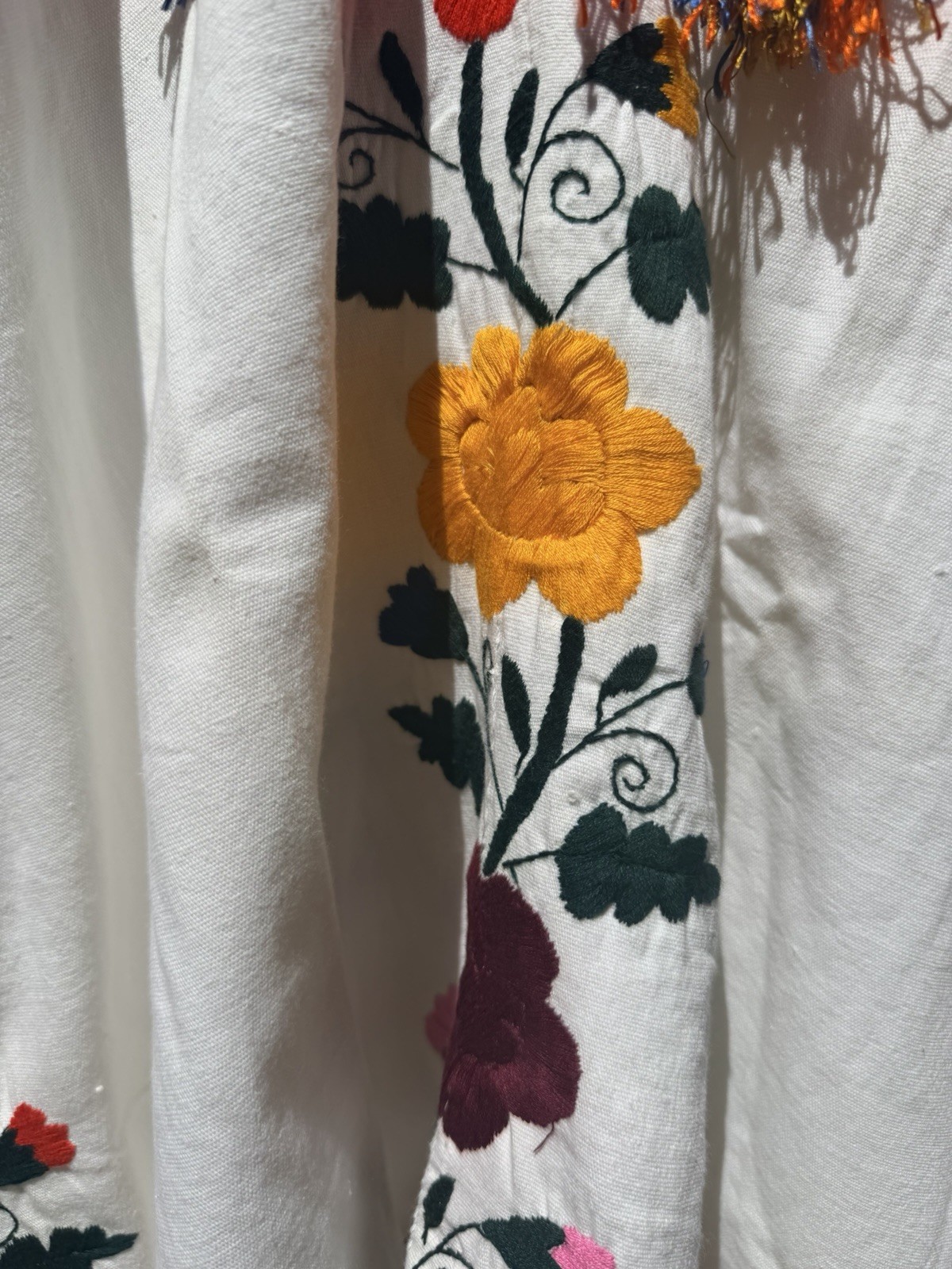 TRUE Vtg Zapotec Yalálag Huipil Tunic Dress – Handwoven Oaxaca Folk Art Caftan