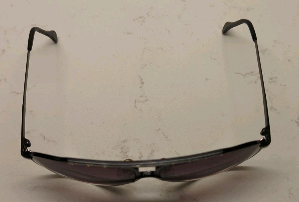 Vintage ALPINA M1 60-12 Sunglasses Black Miami Vice Made In Germany, Exc Cond