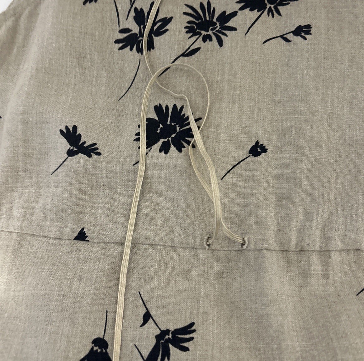 Vintage 100% Linen Sleeveless A-Line Maxi Dress Sz-S Dark Western Cowgirl