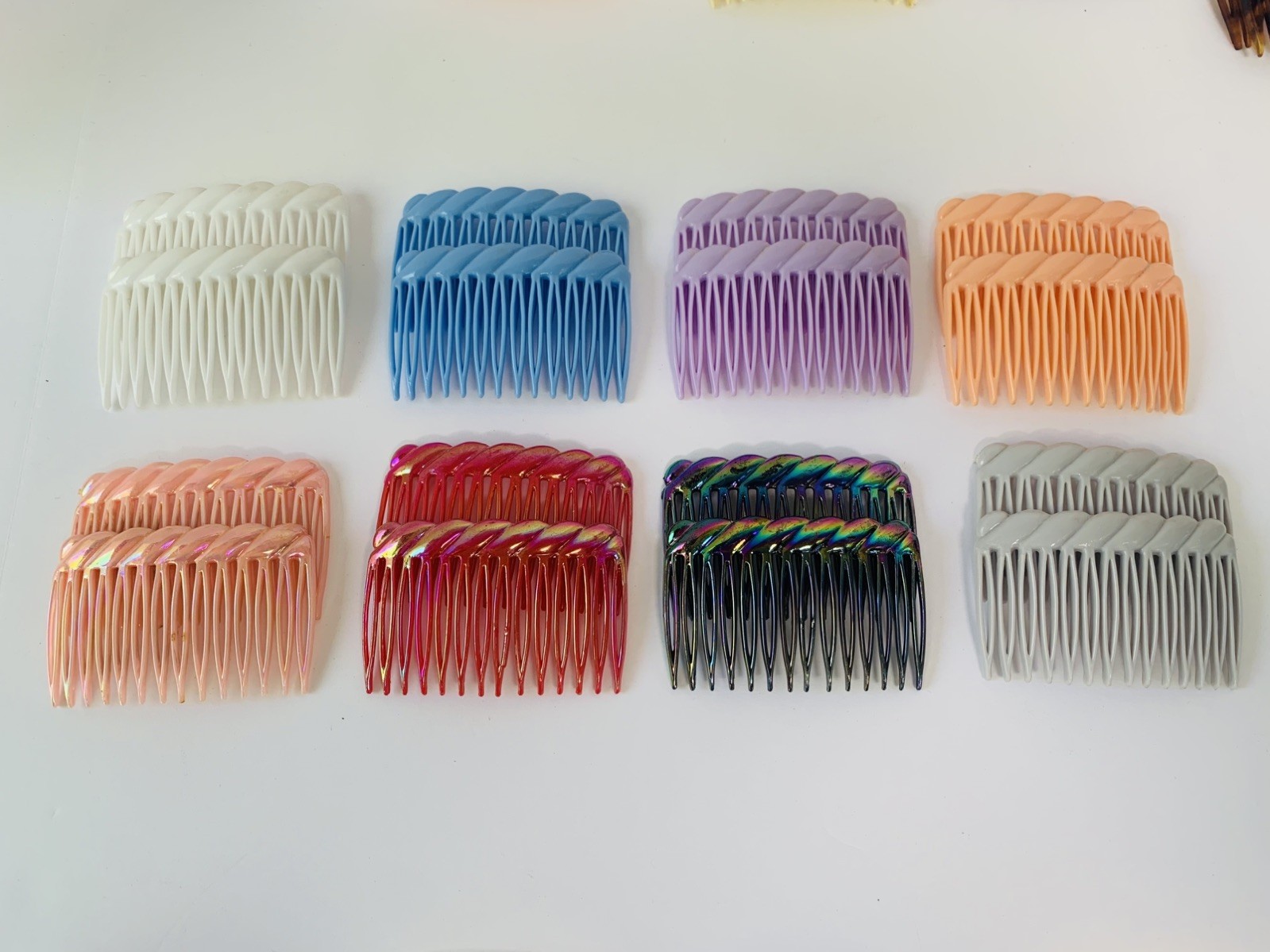 Vintage Goody Hair Side Combs Multiple Colors Lot of 45 (21 Pairs) 80’s 90’s