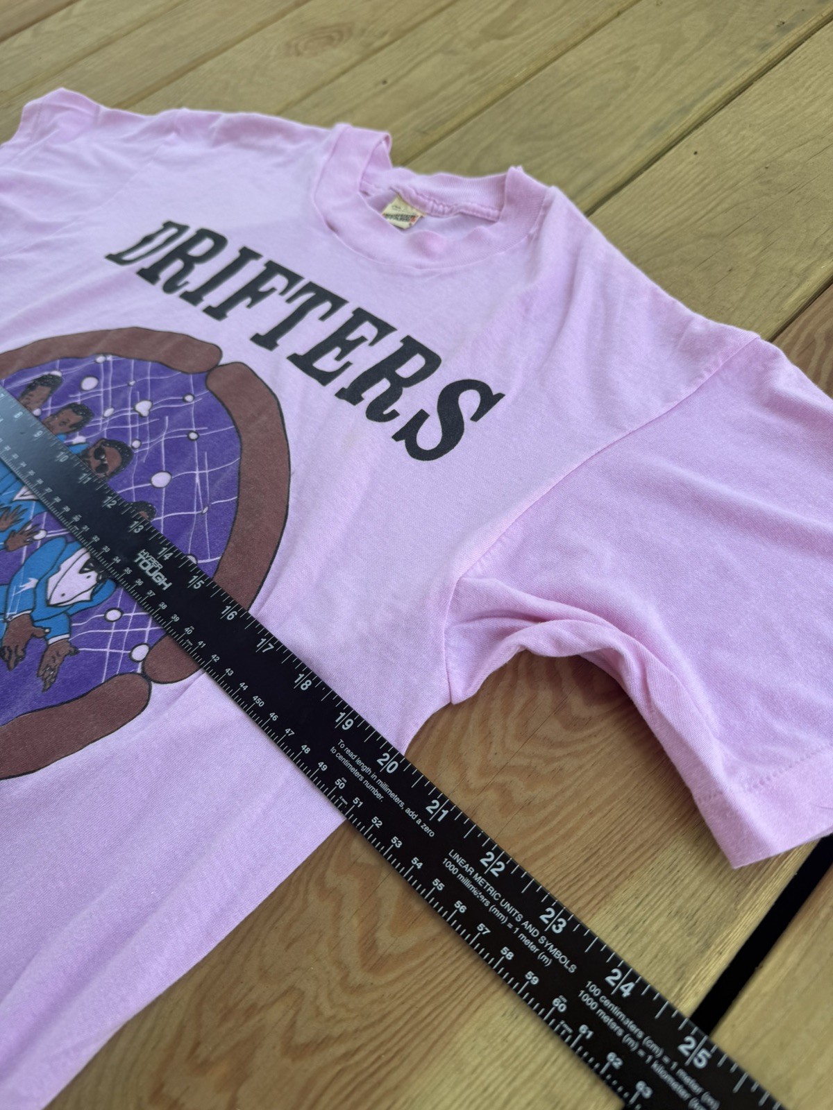 Vintage 80’s DRIFTERS Band Tee – SCREEN STARS – XL – Made In USA