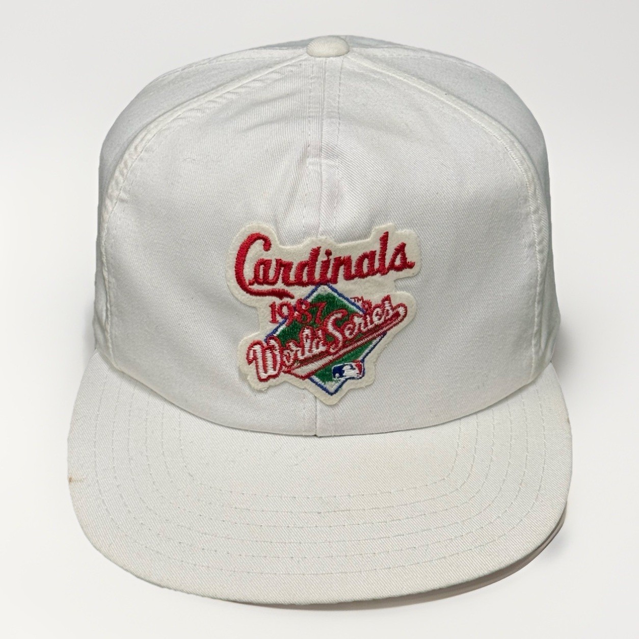 Vintage St Louis Cardinals 1987 World Series Snapback Hat MLB Baseball 80s