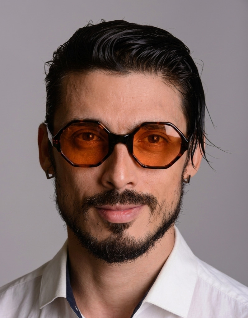 Vintage Sunglasses Octagon Geek 1950’s ATLANTA frame France Eyewear Depp