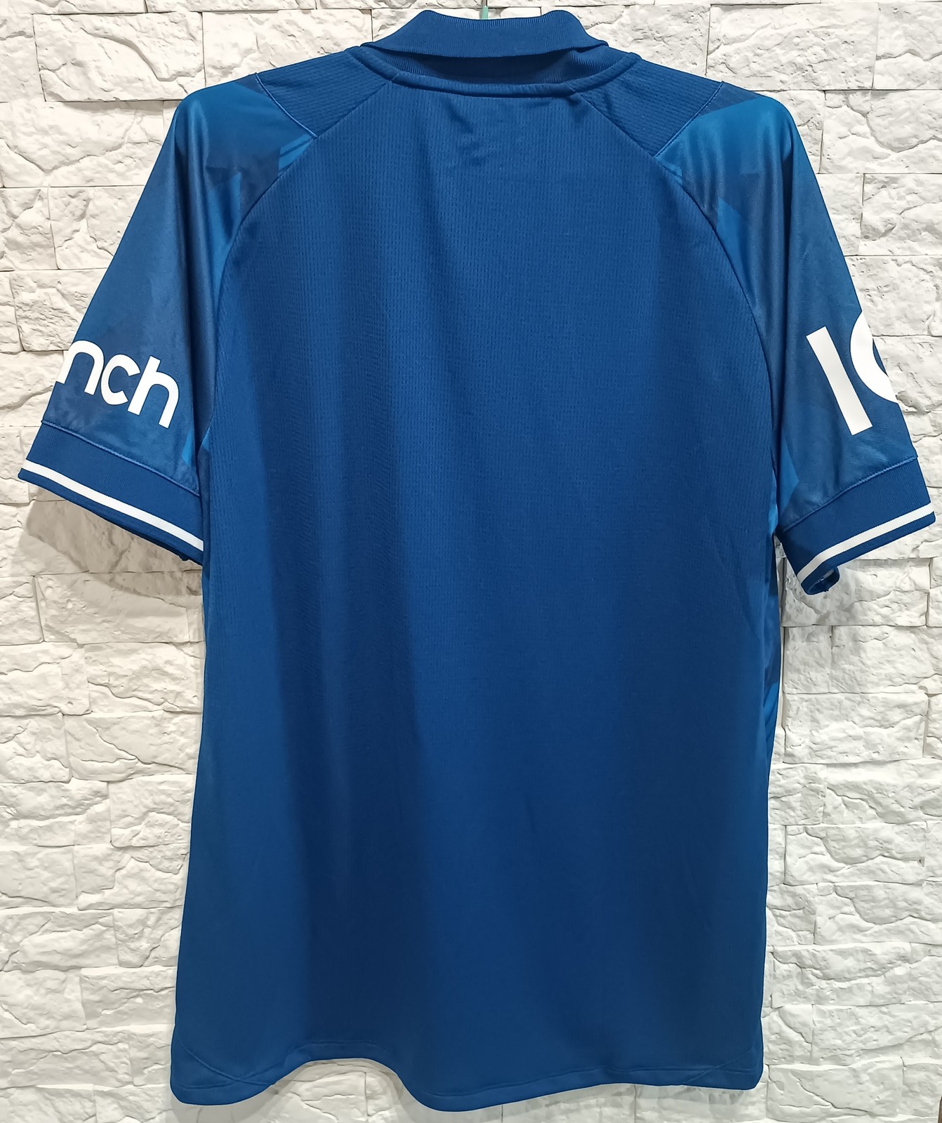 England Cricket Jersey Castore Cinch Blue Short Sleeve Men’s Shirt Size M