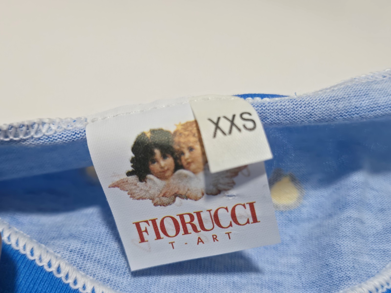 FIORUCCI RARE VTG 80s WOMEN’S NEW WAVE ITALIAN FASHION POP ART “AMORE” T-SHIRT
