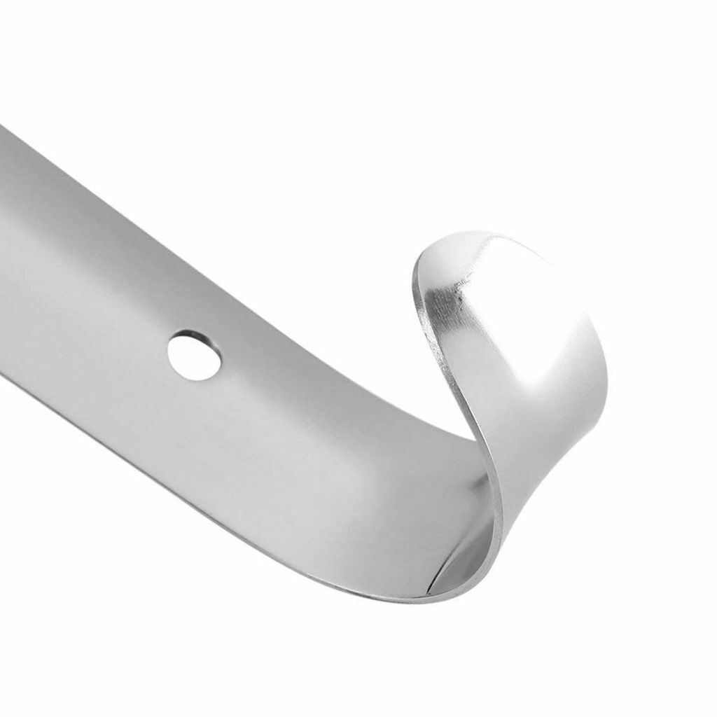 Long Adjustable Handle Shoe Horn Professional Stainless Steel Metal Shoehorn