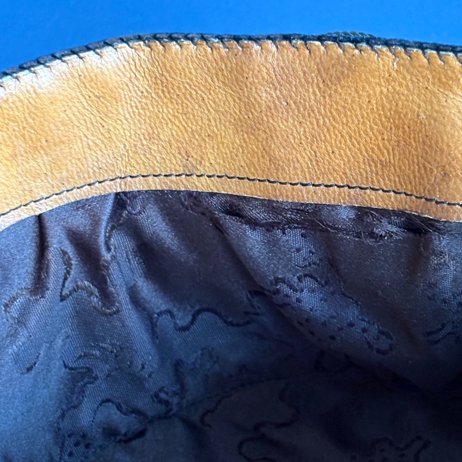 Antique Victorian Silk Velvet Smoking Cap | Size 22 | Bullion Embroidery Fez