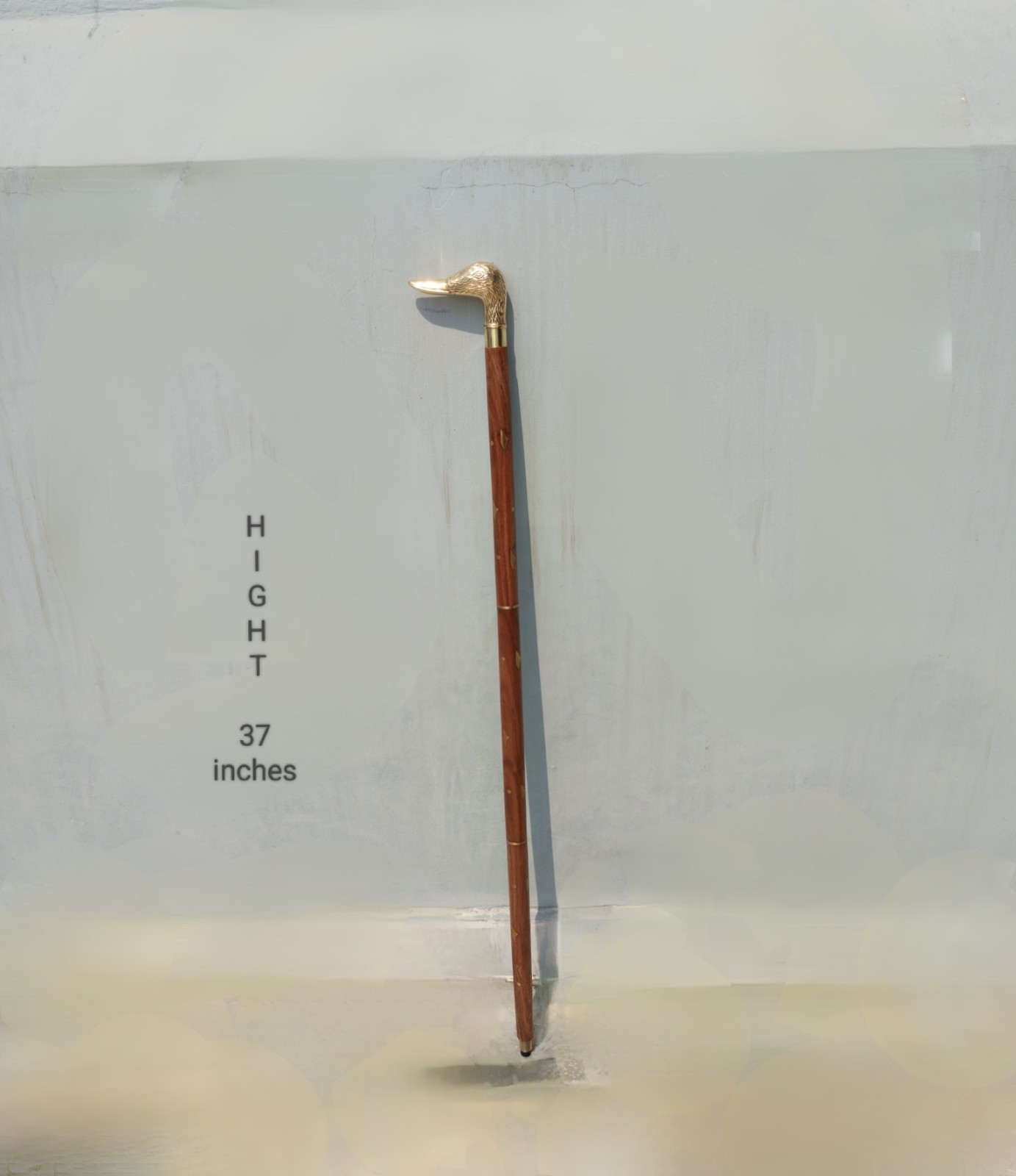 Walking Stick Duck Head Handle – Victorian Duck Handle Walking Cane 37 Inches
