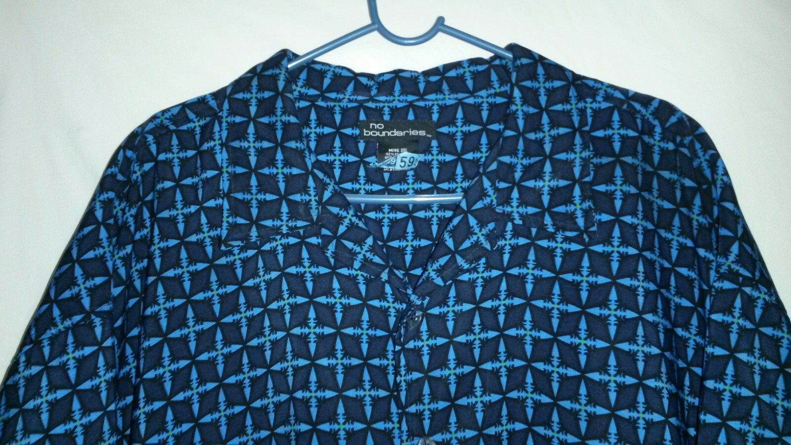 No Boundaries Men’s Shirt Size 3XL