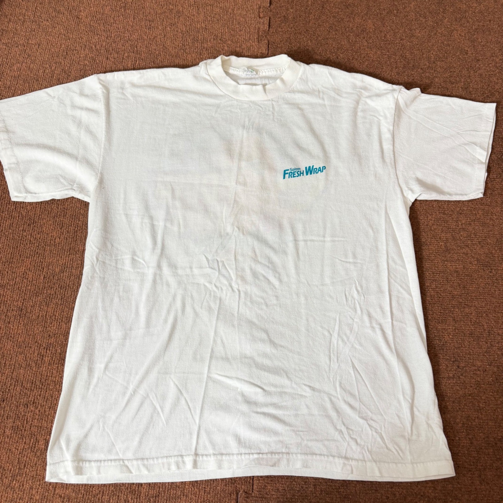 Vintage 1992 Salem Cigarettes T Shirt Mens XL Fresh Side Promo American Born USA