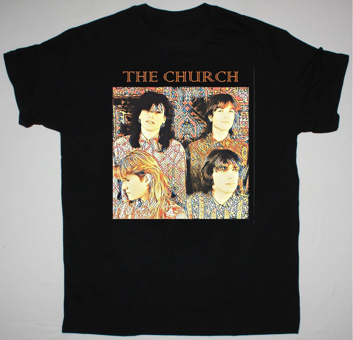 The Church Band Black T-Shirt Cotton Unisex For Men Women RM548
