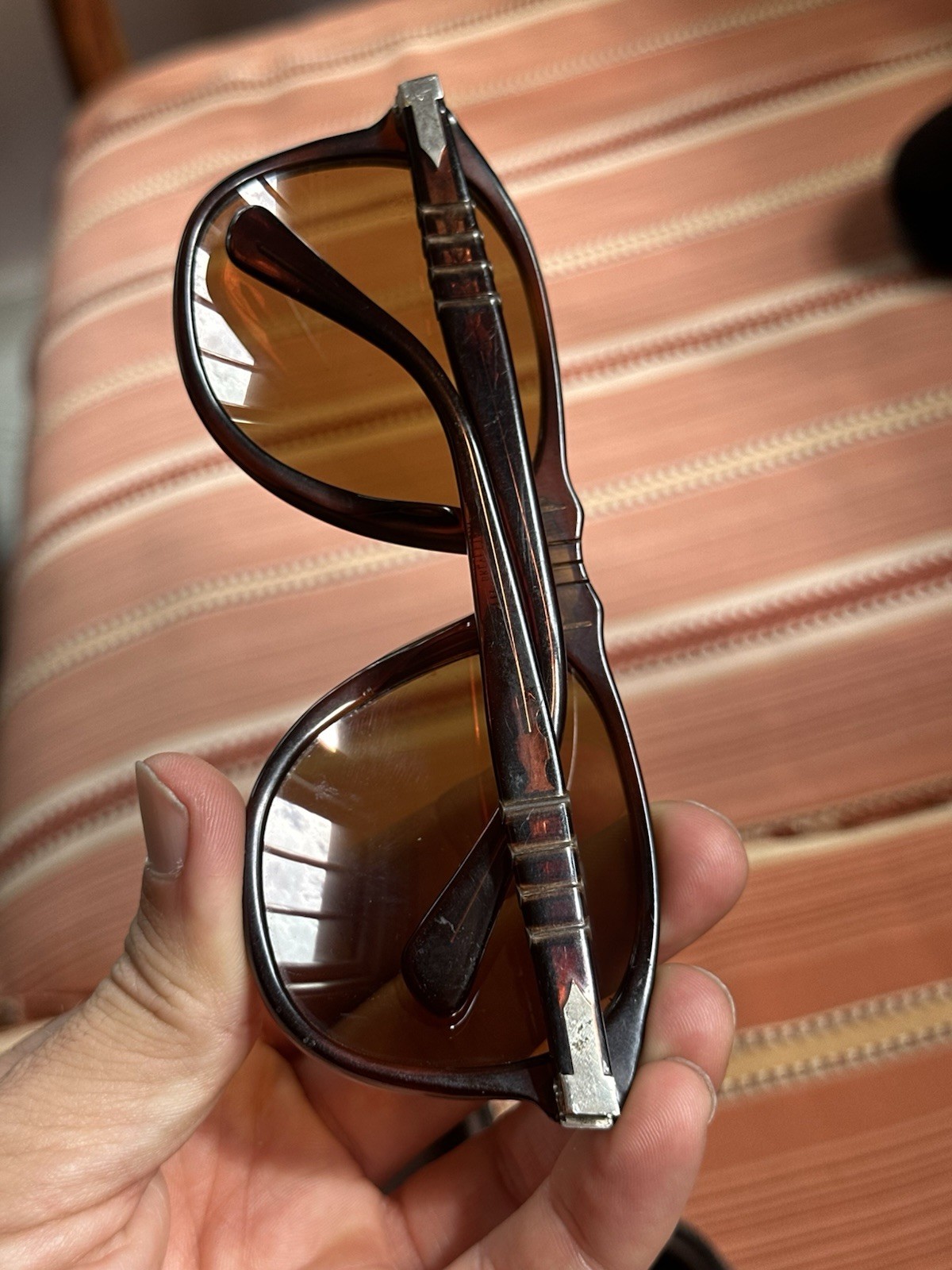 ULTRA RARE VINTAGE Persol Ratti 649/4 N Tortoise Shell Italy 60s-80s Sunglasses