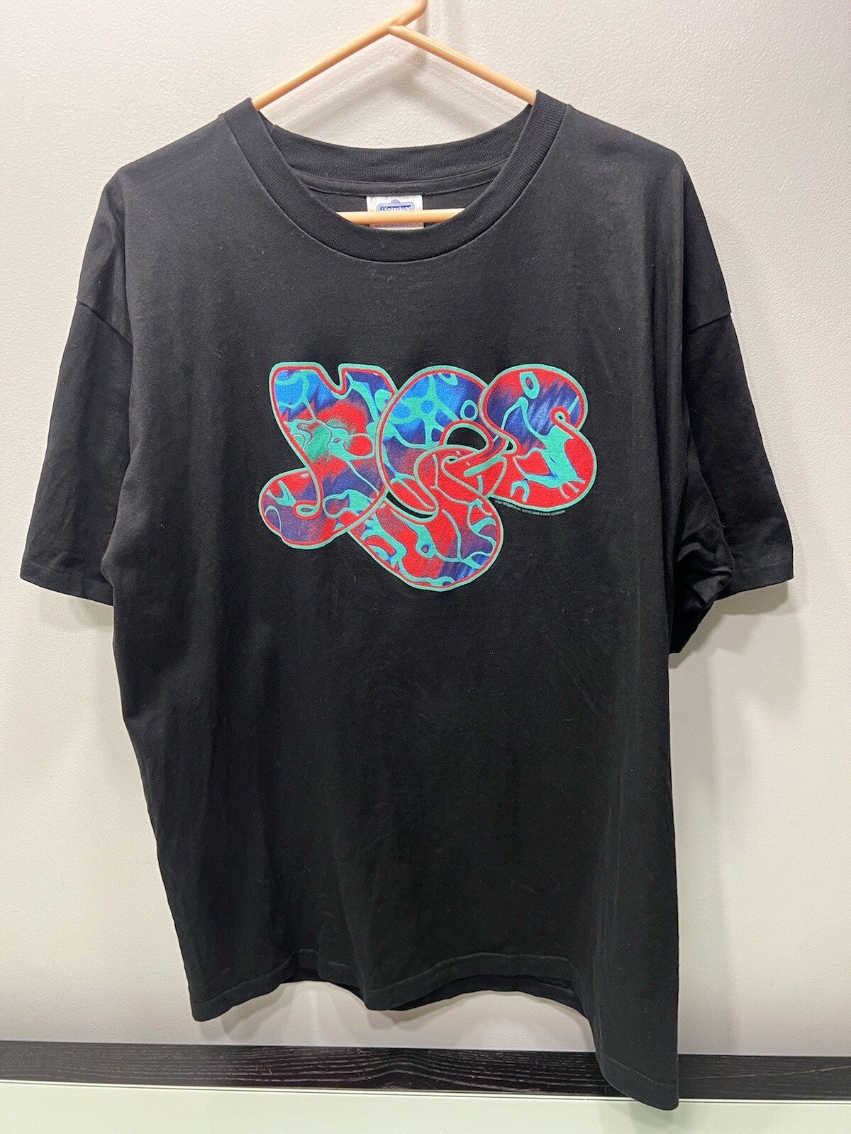 Vintage 1997 Yes Open Your Eyes Tour T-Shirt Size XL
