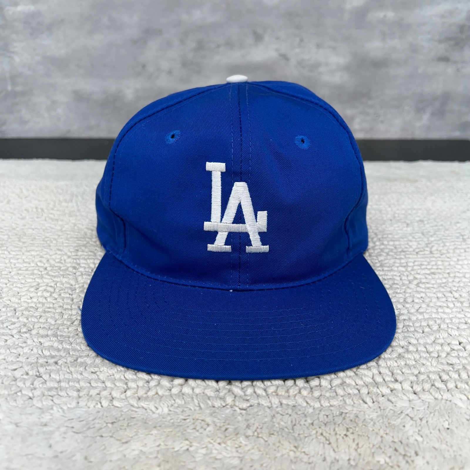 90s Vintage Los Angeles Dodgers Snapback Hat OSFA Plain Logo Baseball Cap
