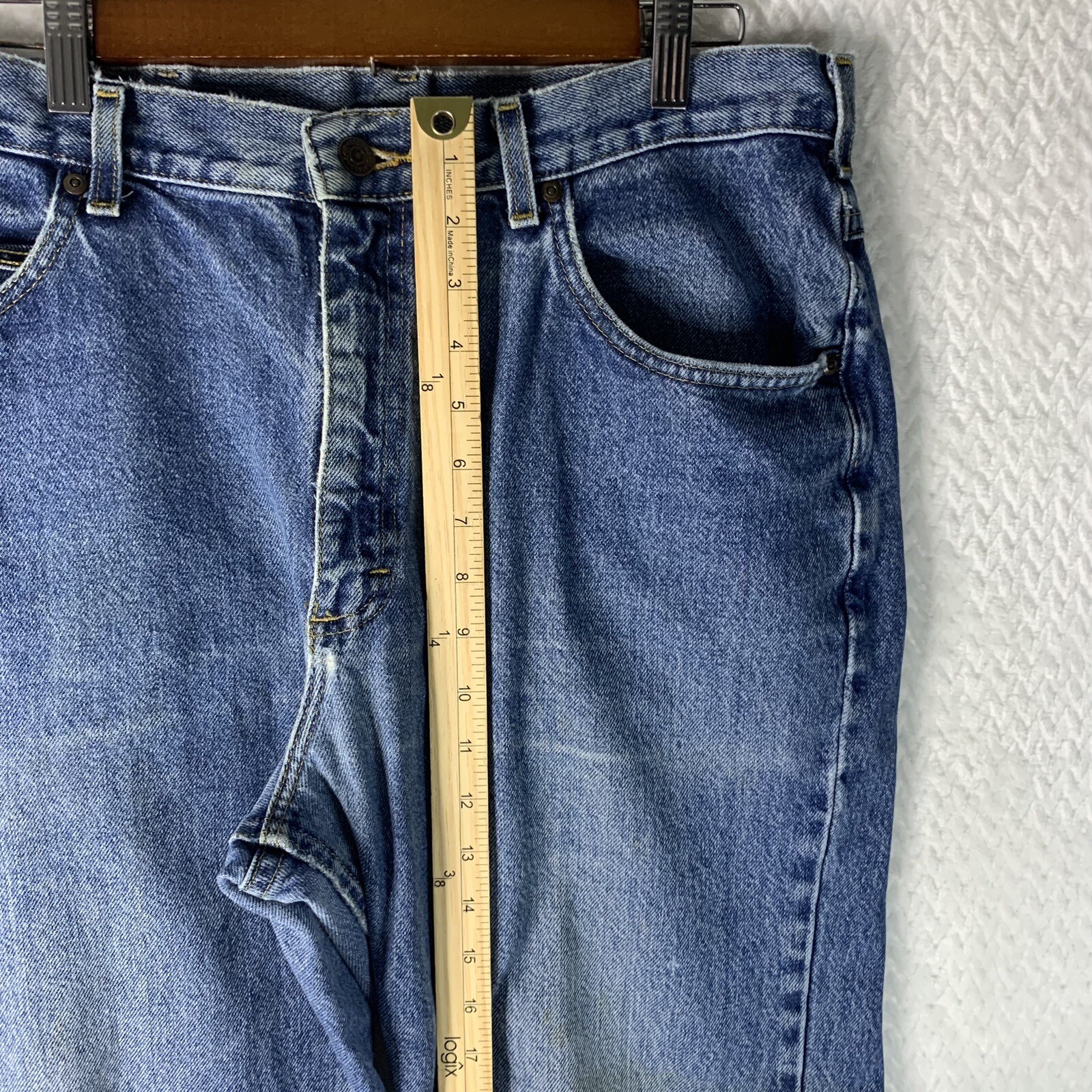 Vintage Lee Jeans Mens 36/33 Regular Fit Straight Leg