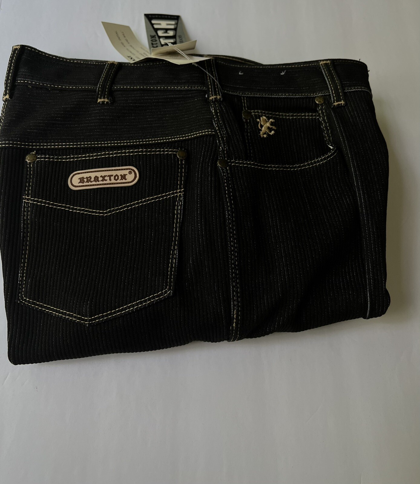 Vintage Braxton Stretch Pants Western Sz 16 Runs Small see description NWT