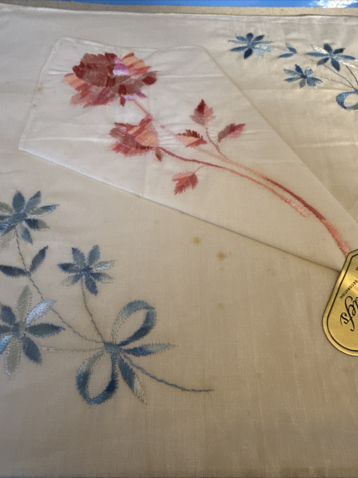 Lot-5 Vintage Ladies Handkerchiefs Please See Photos & Description