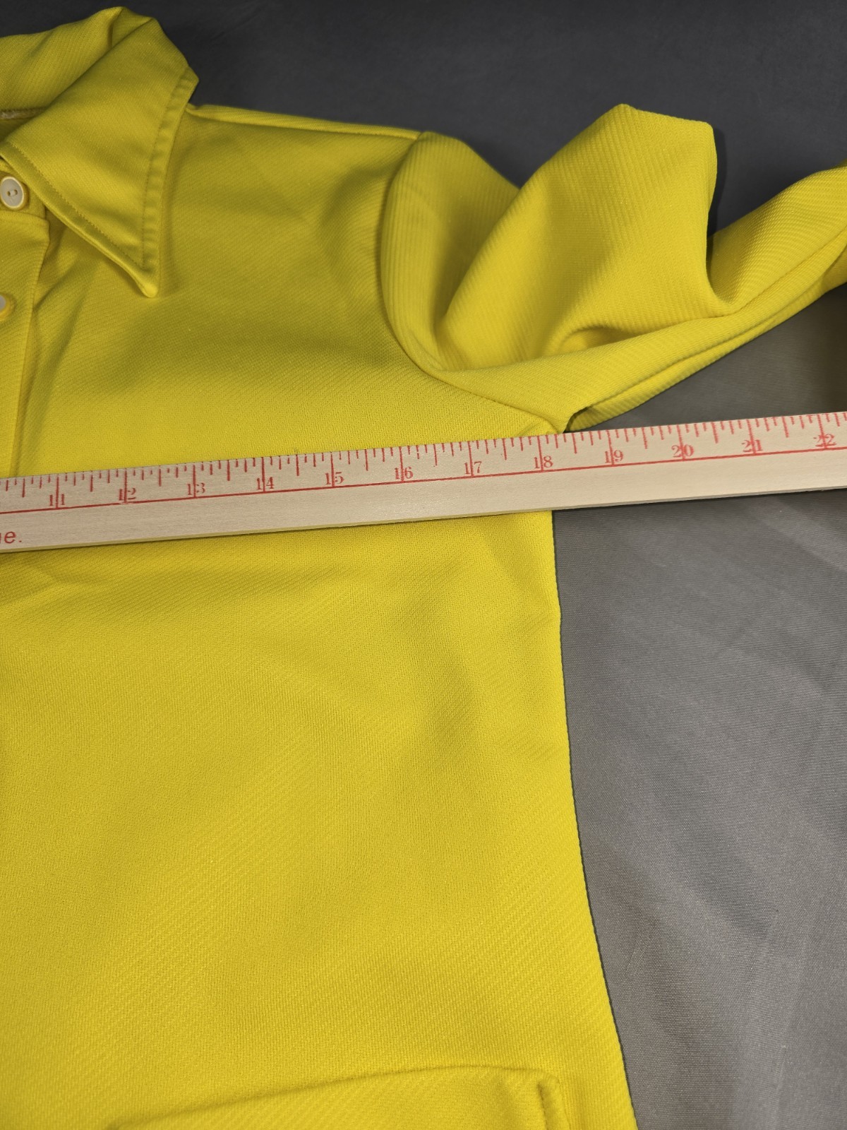 1970’s Woman’s Blazer Lemon Yellow Textured Vintage Look At That Collar!