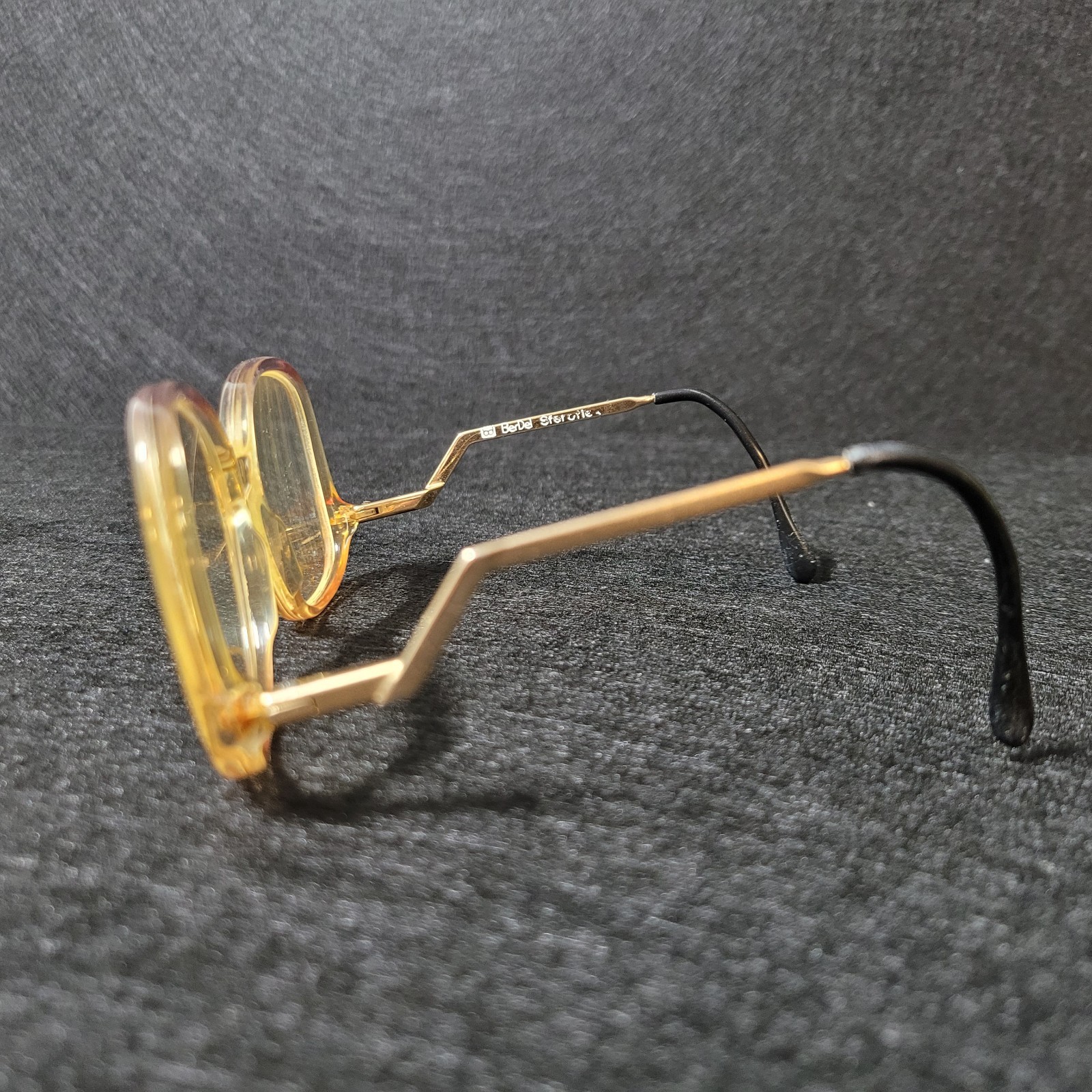 Vintage BerDel Sferoflex Eyeglass Retro Mid-Century Acetate Frames 125MM Italy