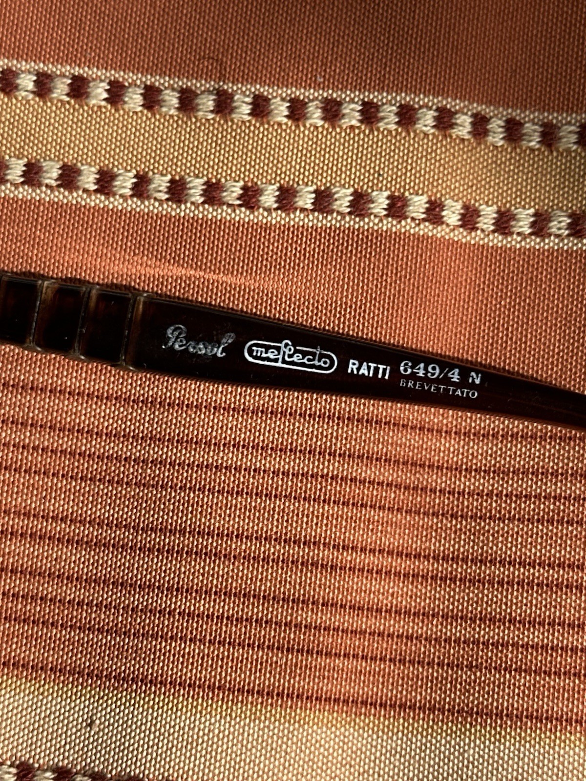 ULTRA RARE VINTAGE Persol Ratti 649/4 N Tortoise Shell Italy 60s-80s Sunglasses