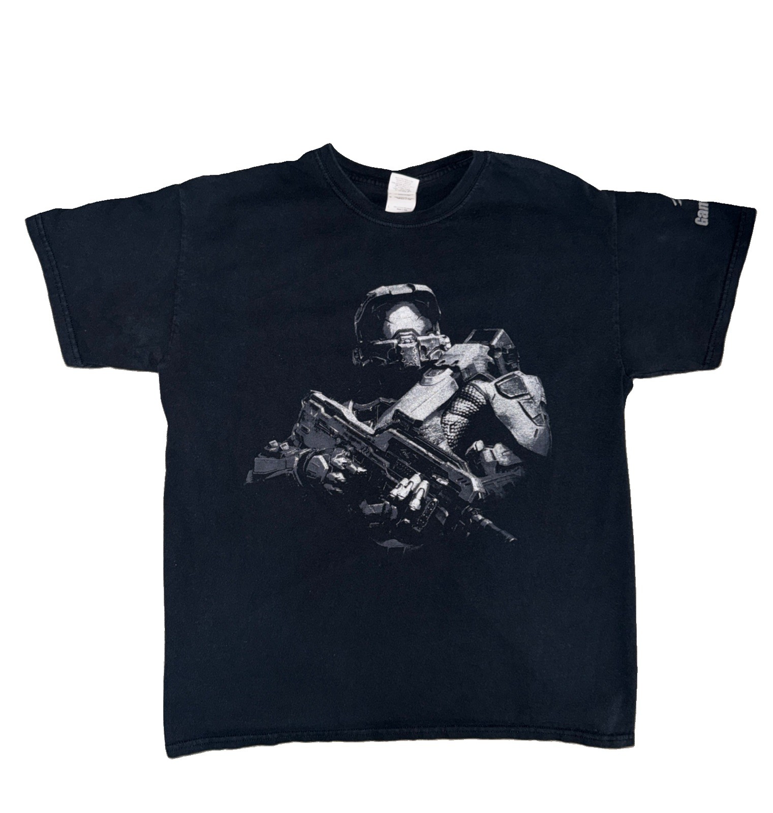 Vintage Halo 4 2012 Master Chief GameStop Tee Shirt Large Rare