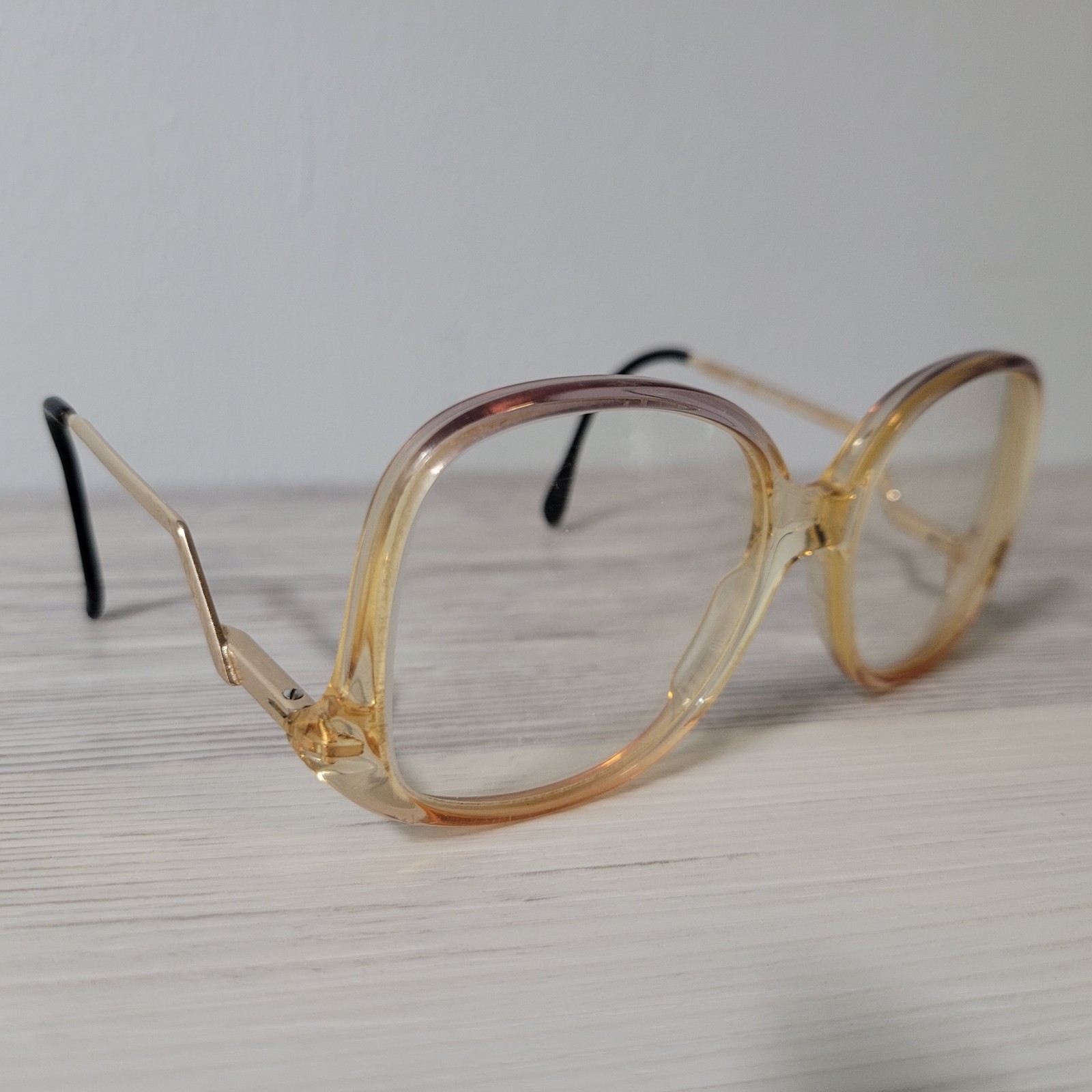 Vintage BerDel Sferoflex Eyeglass Retro Mid-Century Acetate Frames 125MM Italy