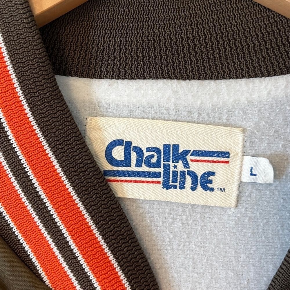 Chalk Line Vintage Cleveland Browns Jacket 1989 *Use measurements* Fits like S/M