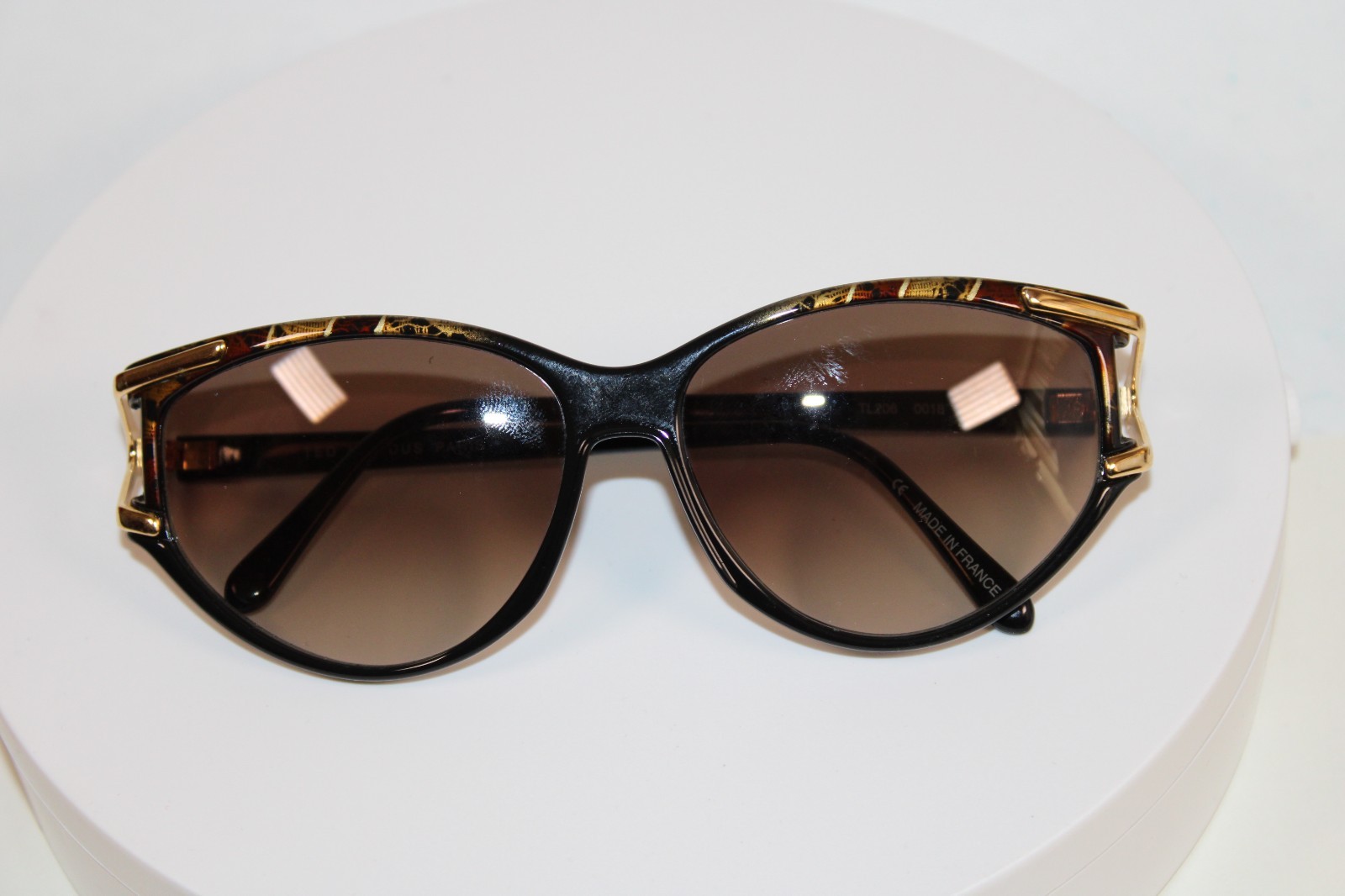 Ted Lapidus Paris tl 206 0018 Iconic Vintage 70s 80s oversized Sunglasses