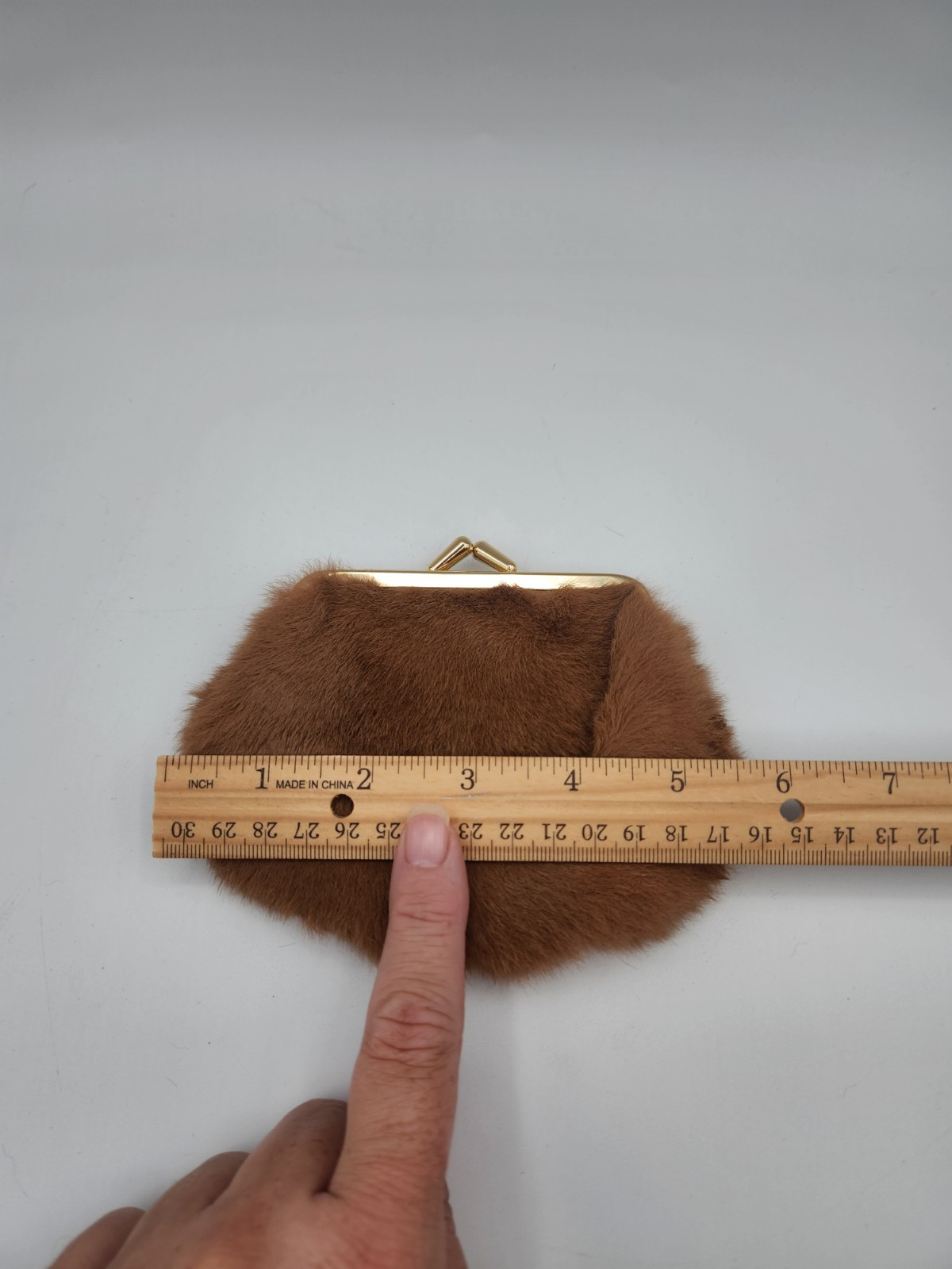 Kangaroo Fur Coin Purse Kiss Lock Made In Australia Lispeer Trading Sydney