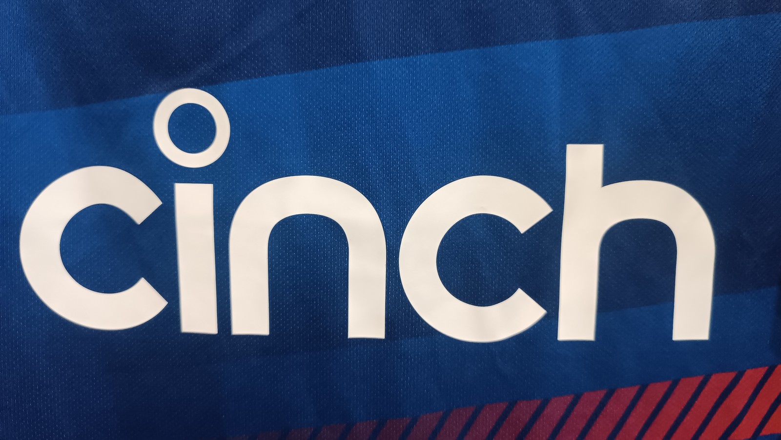 England Cricket Jersey Castore Cinch Blue Short Sleeve Men’s Shirt Size M
