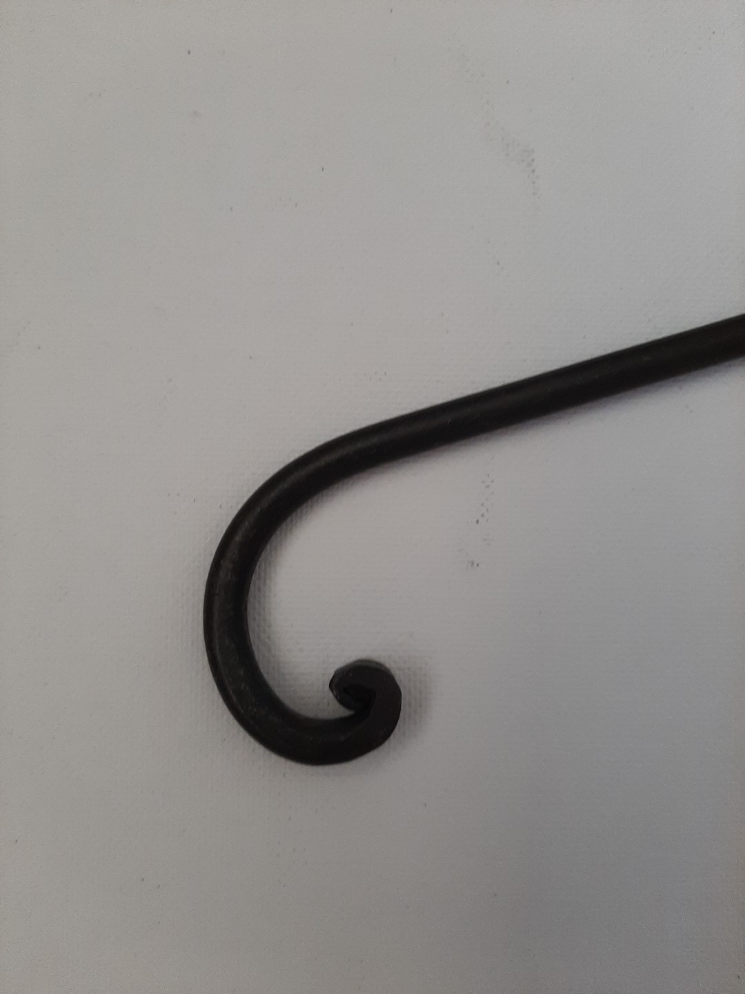 Lot of 3 Cast Iron Clothing Hangers Clothes Decorative Fancy Store Displays
