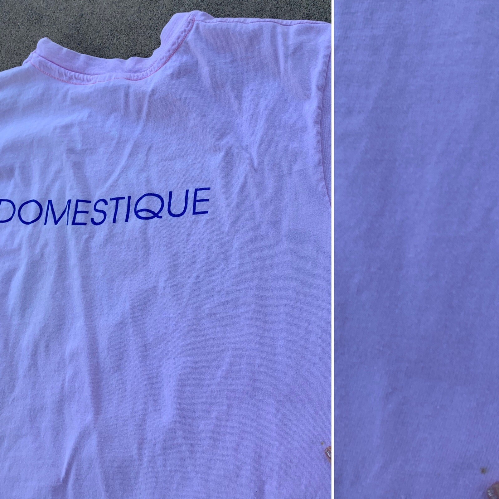Vintage Davis Double Century T Shirt 200 Miles In 24 Hours 1990 Domestique L 90s