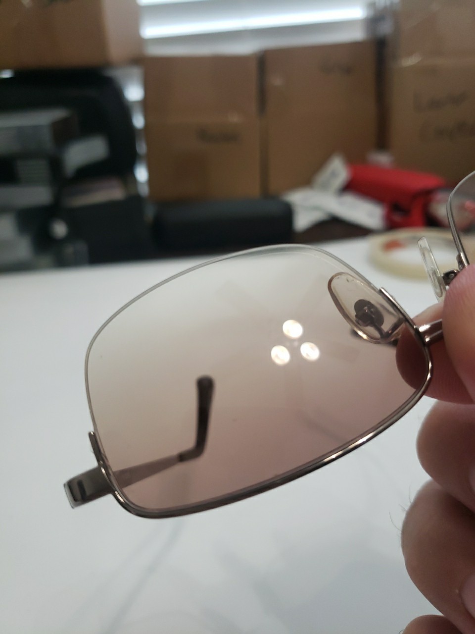 Tesorito TM-006 Eyeglasses Sunglasses 58 16 No Scratches Rimless No Flex B33