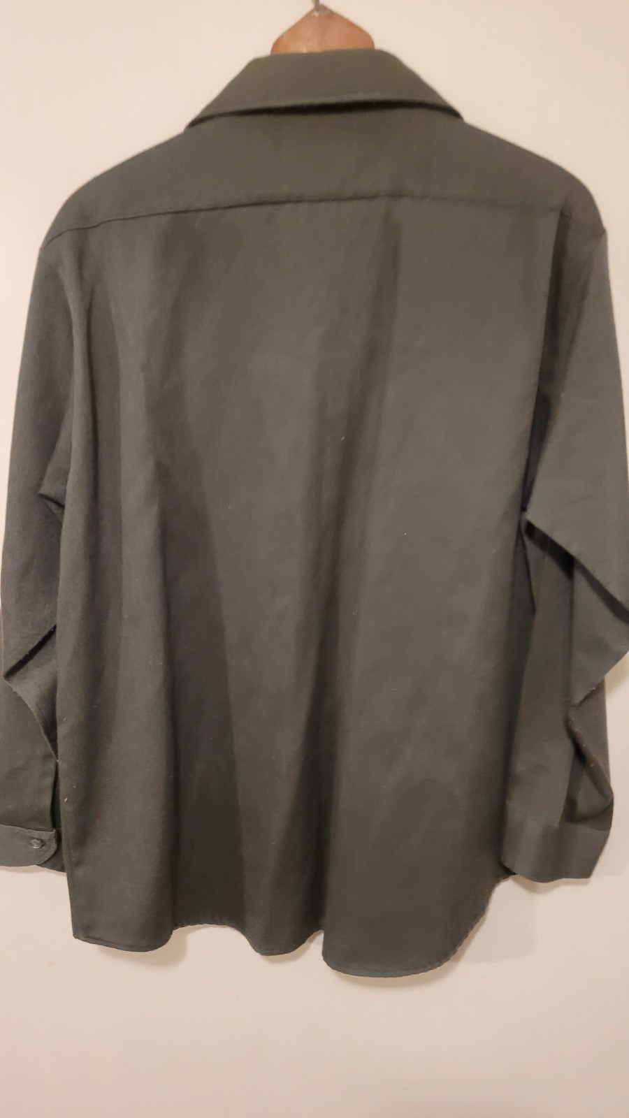 Vinatge 1970s Big Yank Work Shirt Green