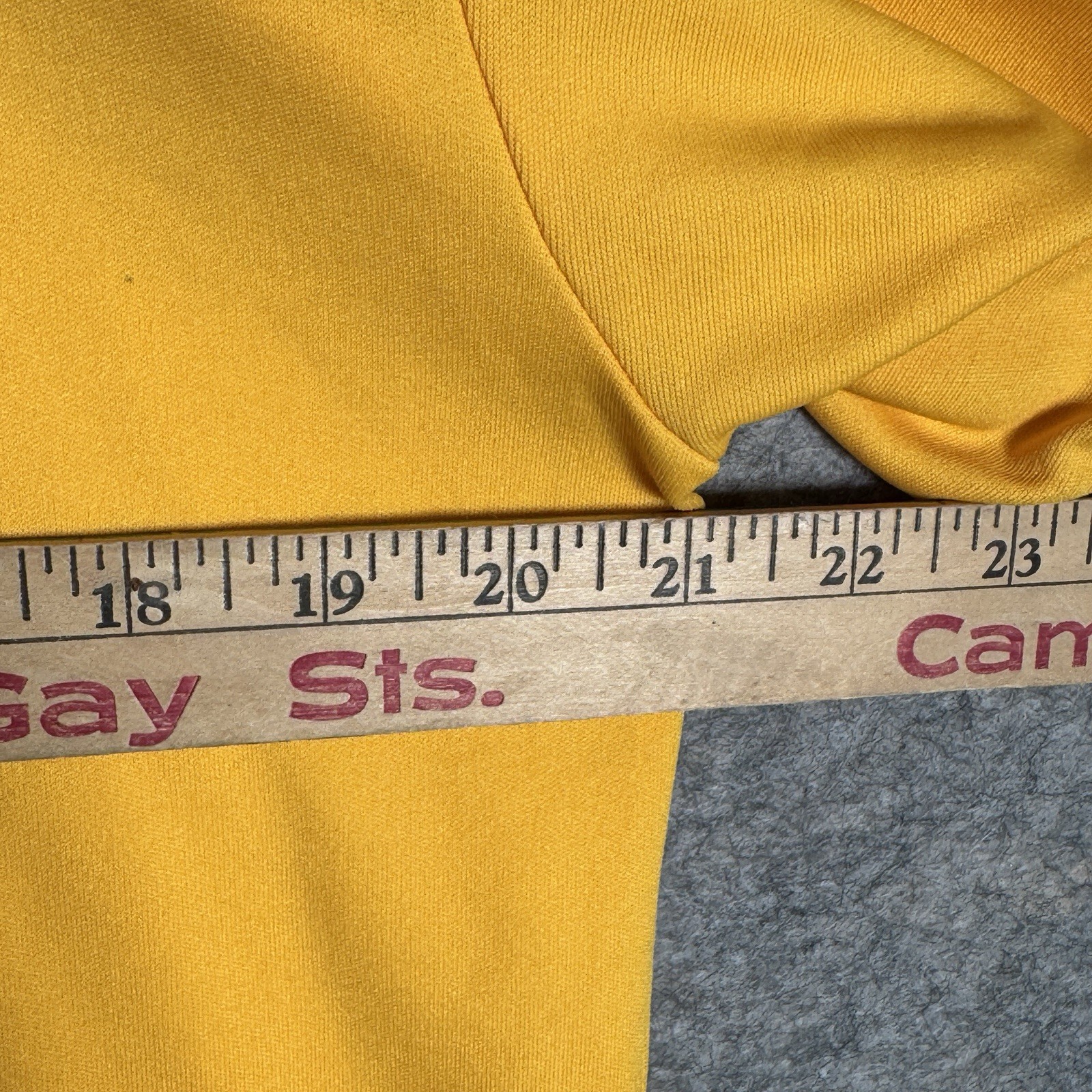 Vintage 80s Felco Baseball Jersey Boozhounds Yellow Mens Size L 21×27 Spud USA