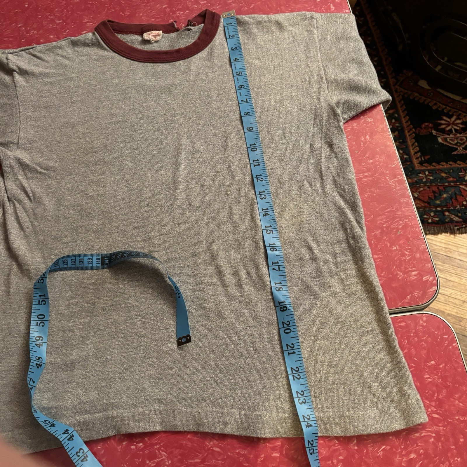 Vintage Norwich Knitting Company 1950s Rayon Cotton Blend T-Shirt Men’s Sz Large