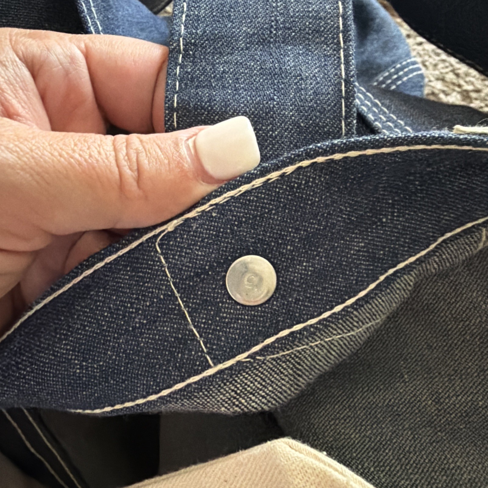 Vintage 59s 50s 60s? osh kosh raw denim overalls jeans