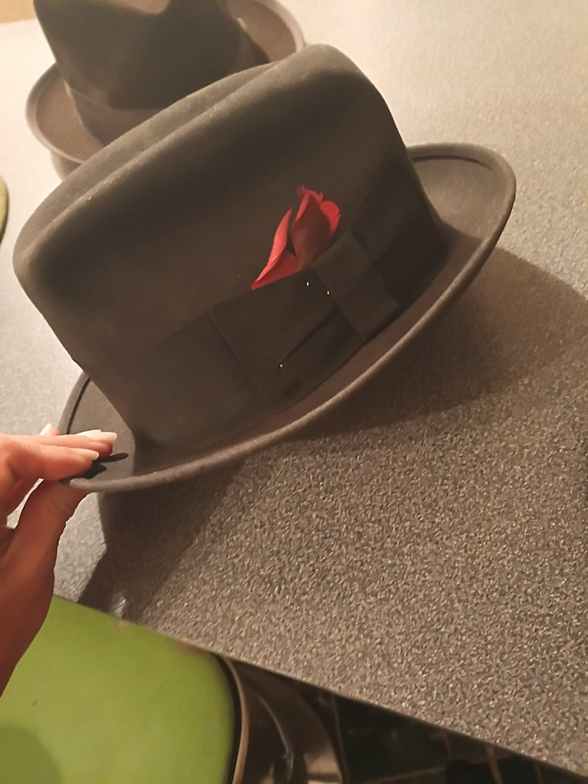 Men’s Fedora Hats Group Costume Accessory for Men Men’s