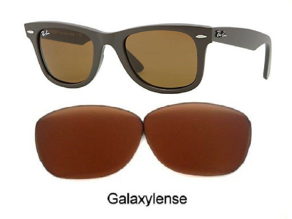 Galaxy Replacement Lenses Ray Ban RB2140 Original Wayfarer Brown 54mm Sunglasses