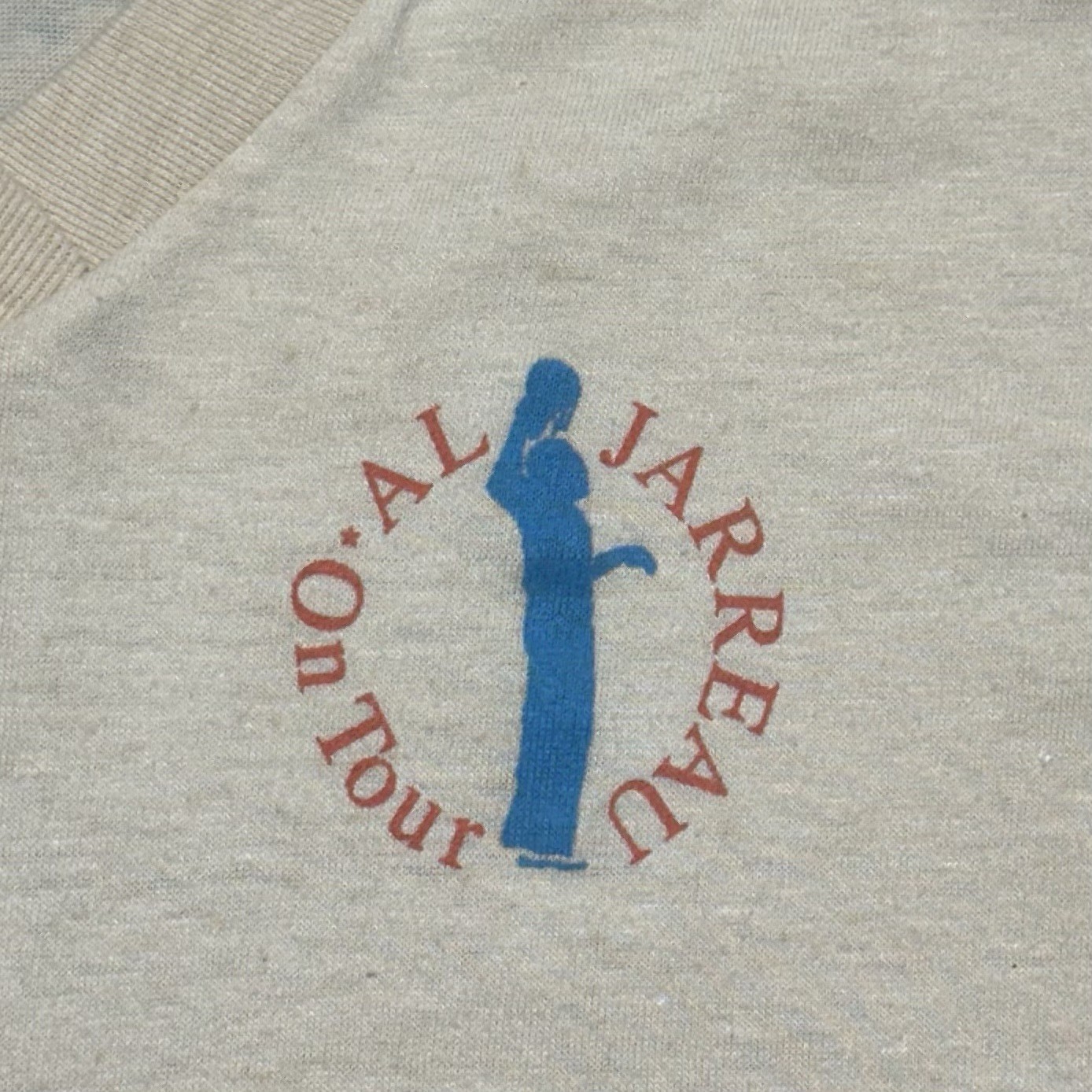 Vintage 70s Al Jarreau On Tour Soul Jazz R&B Men’s Unisex T-Shirt Single Stitch