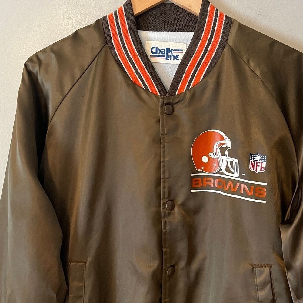 Chalk Line Vintage Cleveland Browns Jacket 1989 *Use measurements* Fits like S/M