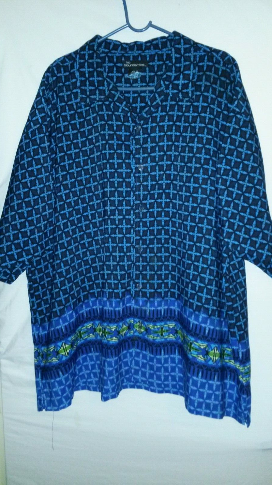 No Boundaries Men’s Shirt Size 3XL