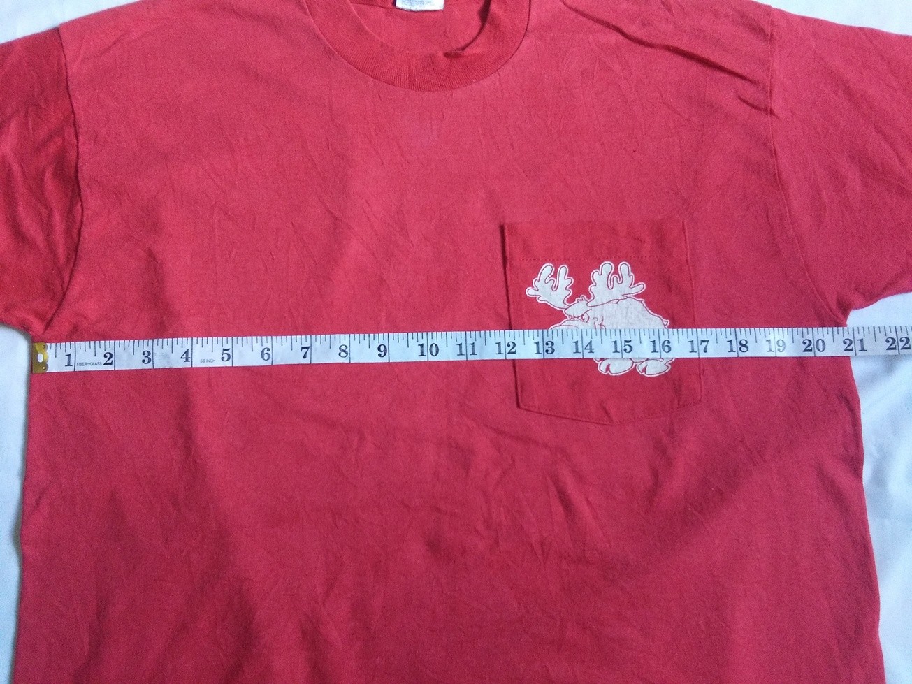 Vtg 50/50 Patuxent Moose Pocket Tee T Shirt L Hollywood Maryland Taco Bell