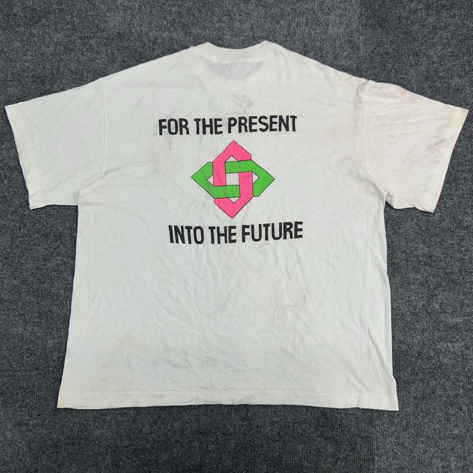 Vintage 80s TeeJays HEF-T Single Stitch Juv Justice Assoc Alabama XL – USA Made
