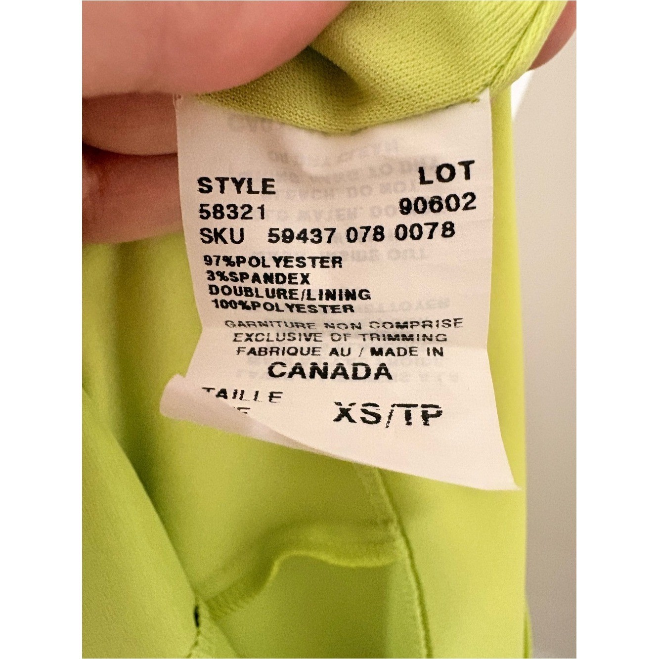 LE CHATEAU VTG Y2K Lime Green Satin Ruched Cocktail Prom Dress Baddie Mcbling XS