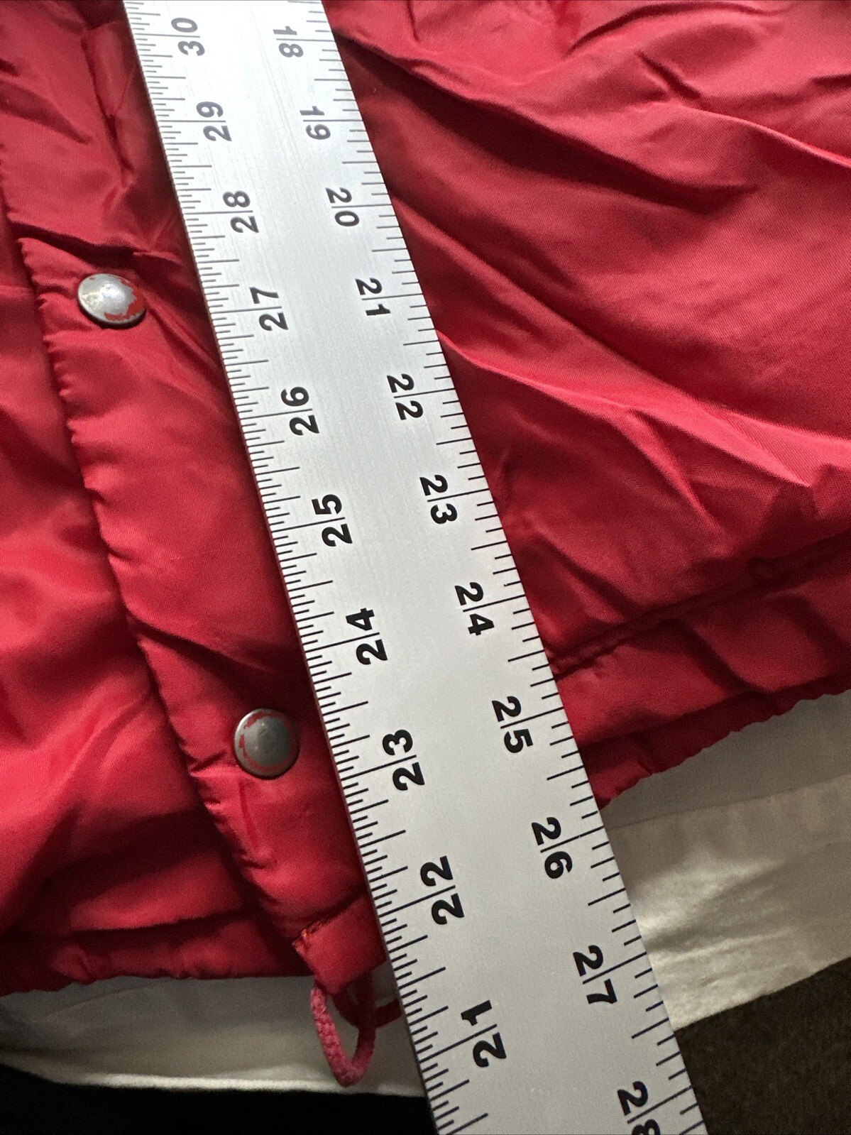 Vtg 70’s Russell Athletic Red Windbreaker Bomber Jacket Small 1970s