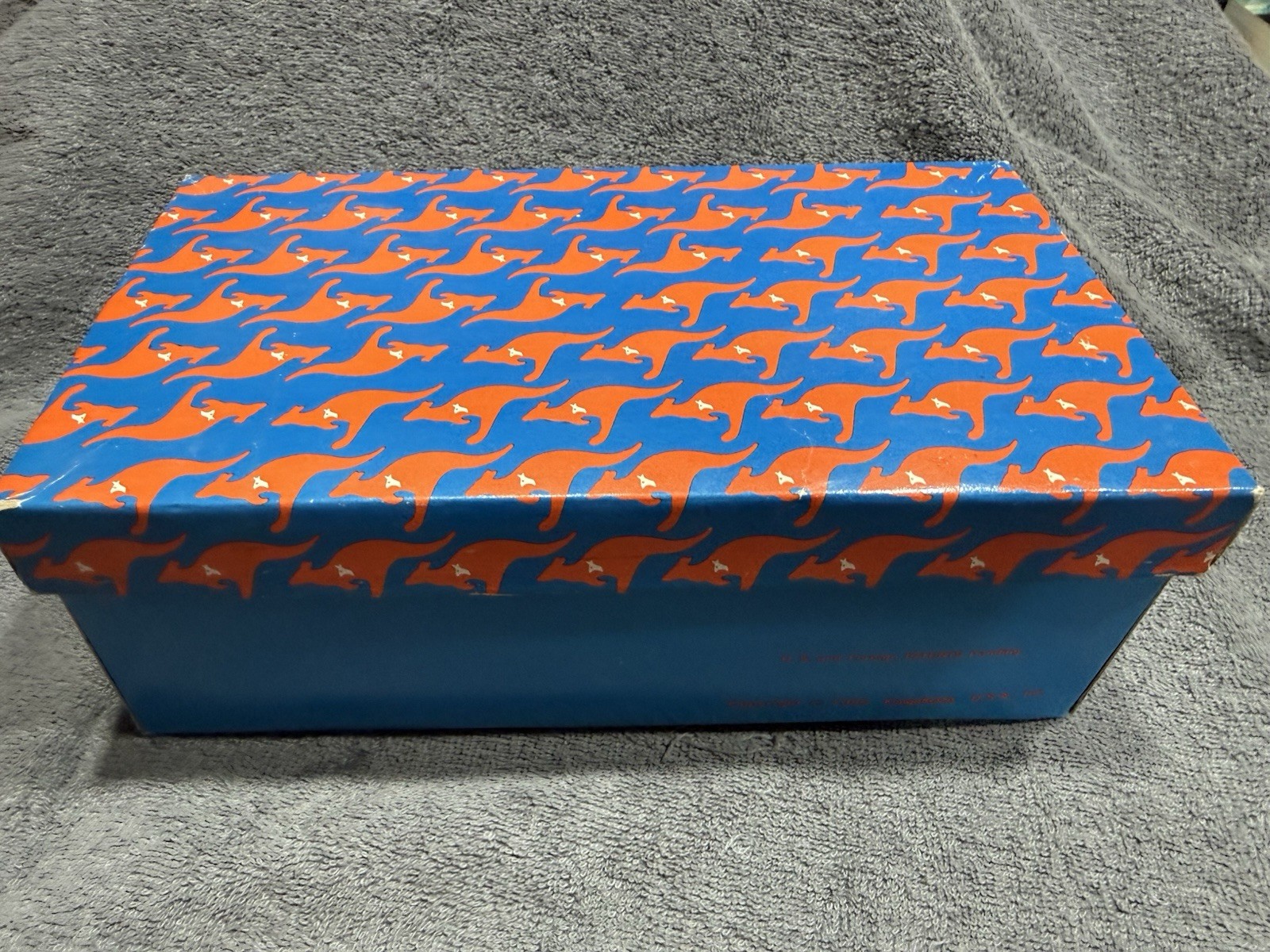 1980 Vintage KangaROOS Tennis Shoes Sneakers SHOE BOX! BOX ONLY