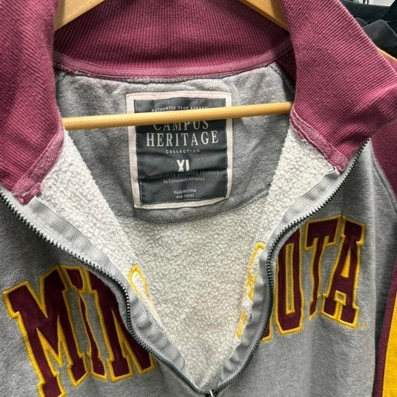 Vintage 2000’s Streetwear Essential Minnesota College Striped Sweater