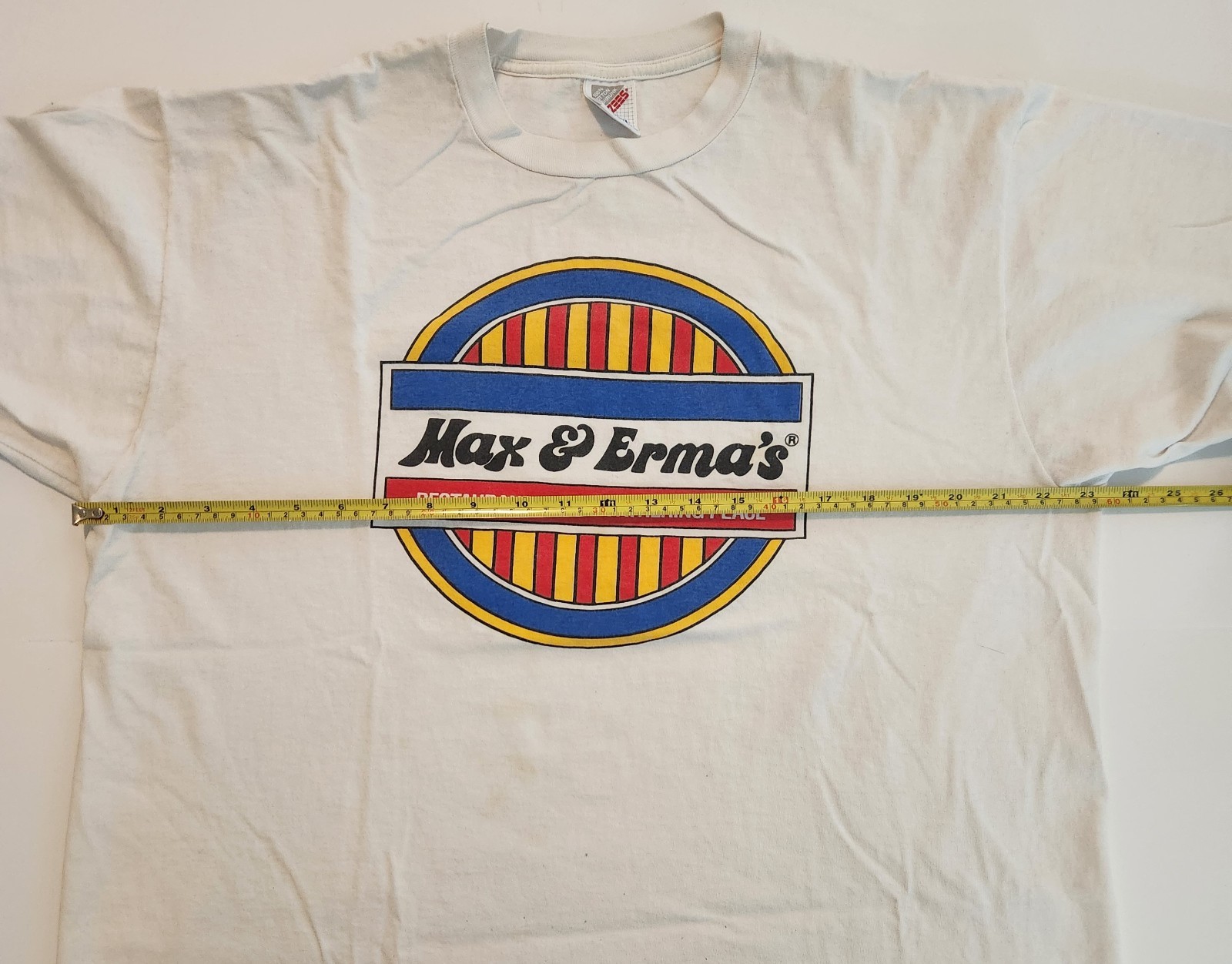 Vintage 80s-90s Max & Erma’s Jerzees Single Stitched T-Shirt XL Made In USA