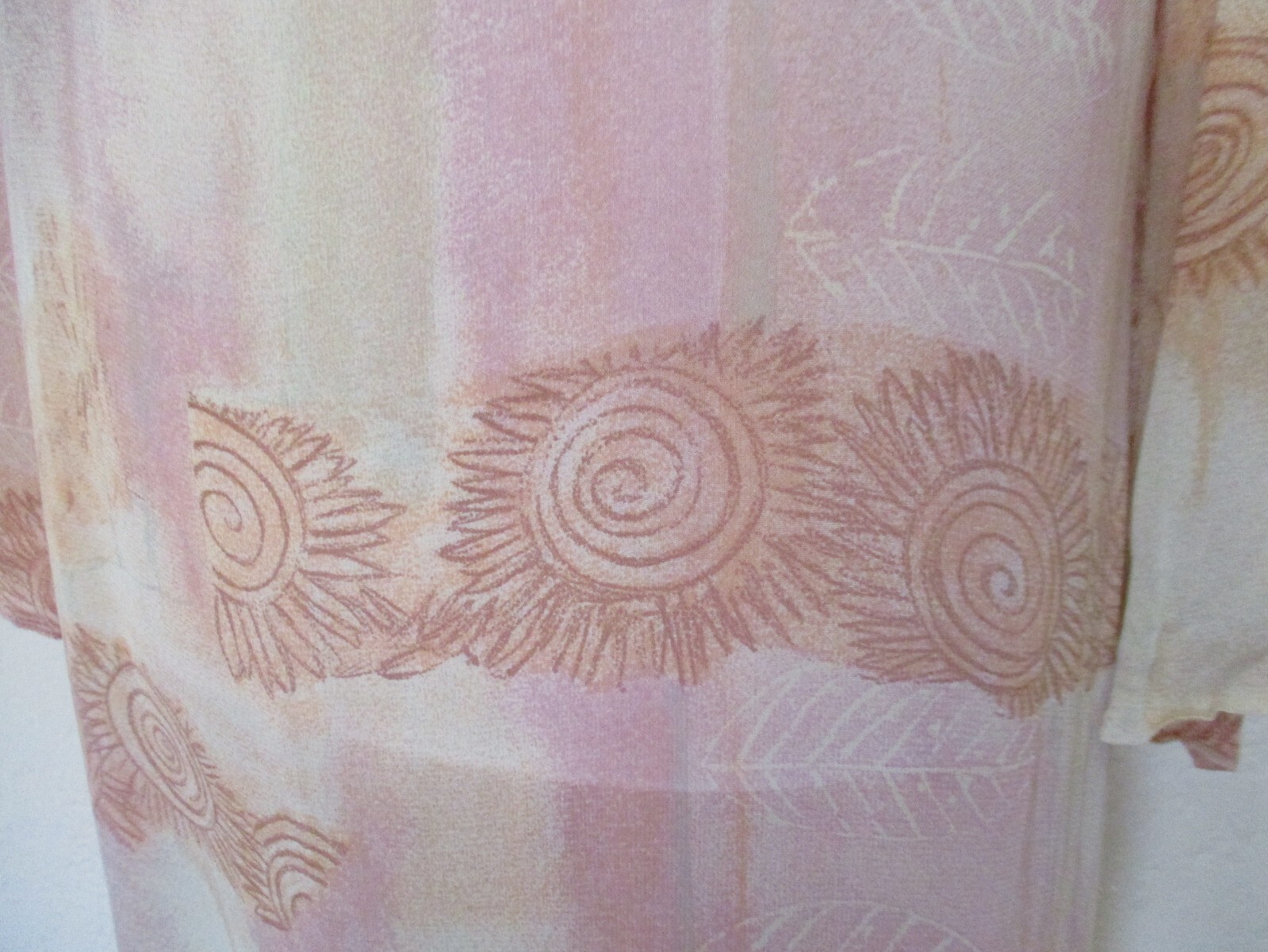 Vintage George Georgiou Chiffon Coat Duster M Women